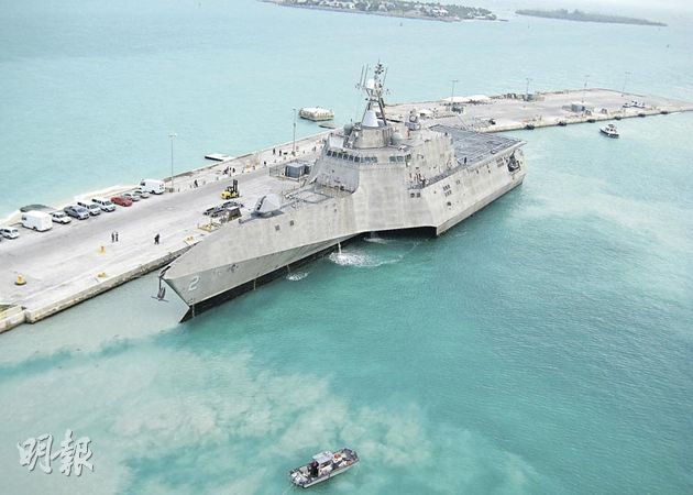 Ngày 18/12/2009, hải quân Mỹ chính thức tiếp nhận tàu chiến ven biển USS Independence (LCS2).